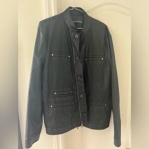 John Varvatos designer light weight jacket. Like brand new. Worn once.
